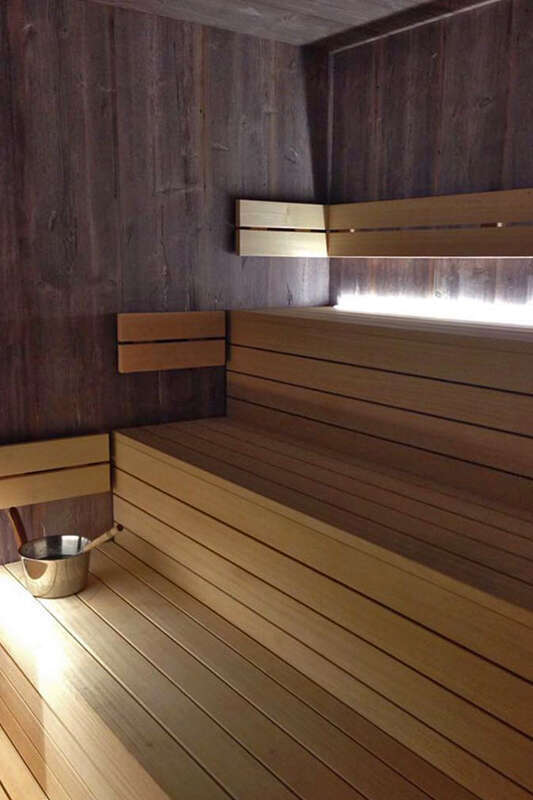 centro wellness spa - dettaglio sauna