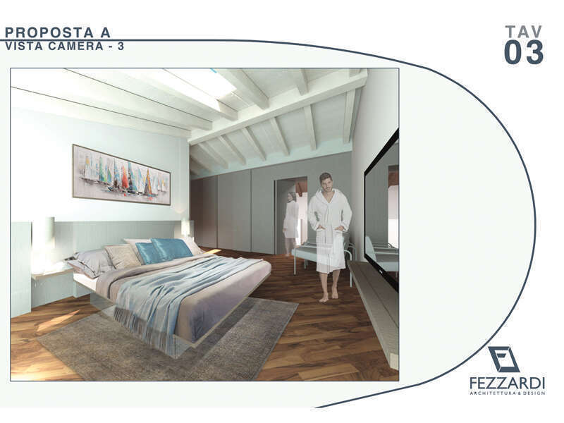 progetto4 camera da letto arredo design